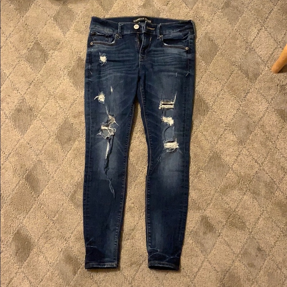 Express jeans size 2 short